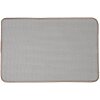 Clayre & Eef BM0007CH Alfombra de Baño Corazón Marrón Beige 58x38 cm