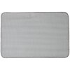 Clayre & Eef BM0007G Alfombra de Baño Motivo Corazón Gris 58x38 cm