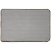 Clayre & Eef BM0009CH Alfombra de Baño Motivo Estrella Marrón 58x38 cm