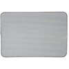 Clayre & Eef BM0009G Alfombra de Baño Estrella Gris 58x38x2 cm
