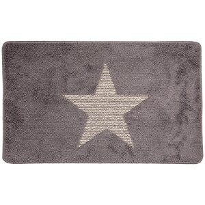 Clayre & Eef BM0010G Alfombra de Baño Star...