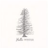 Clayre & Eef 73092 Servilletas de papel Hello Winter 33x33 cm 20 piezas