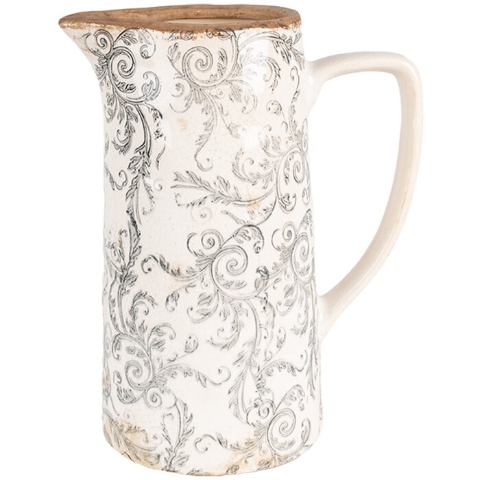Clayre & Eef 6CE1921L Jarra decorativa 21x14x26 cm