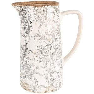 Clayre & Eef 6CE1921L Jarra decorativa 21x14x26 cm