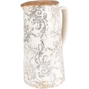 Clayre & Eef 6CE1921L Jarra decorativa 21x14x26 cm