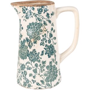 Clayre & Eef 6CE1922M Jarra decorativa 16x11x20 cm