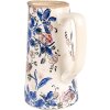 Clayre & Eef 6CE1923M Jarra decorativa motivo floral 16x11x20 cm