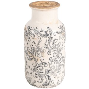 Clayre & Eef 6CE1927M Jarrón Beige Ø 14x26 cm