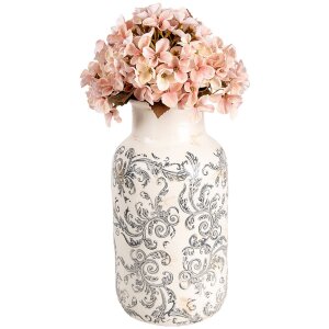 Clayre & Eef 6CE1927M Jarrón Beige Ø 14x26 cm