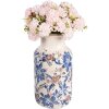 Clayre & Eef 6CE1928M Jarrón diseño flor Ø 14x26 cm