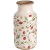 Clayre & Eef 6CE1933M Jarrón fresa Ø 14x26 cm
