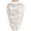 Clayre & Eef 6CE1934L Jarrón Cerámica Beige Gris Ø 24x40 cm