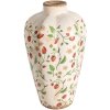 Clayre & Eef 6CE1939M Jarrón diseño fresa Ø 21x34 cm