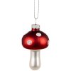 Clayre & Eef 6GL4477 Chuchería de Navidad seta Ø 4x7 cm