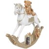 Clayre & Eef 6PR4921GG Decoración Caballo balancín 18x4x15 cm