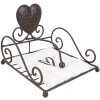 Clayre & Eef 73087 Servilletas de papel motivo corazón 33x33 cm 20 piezas