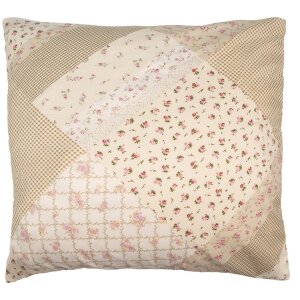 Clayre & Eef Q198.030 Funda de Cojín Patchwork...