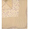 Clayre & Eef Q198.061 Colcha 230x250 cm 2 Fundas de almohada 50x70 cm