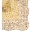 Clayre & Eef Q200.061 Colcha 230x250 cm 2x Funda de almohada 50x70 cm Patchwork