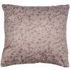 Clayre & Eef Q201.020 Funda de cojín patchwork rosa púrpura 40x40 cm