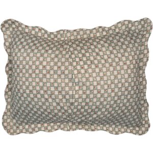 Clayre & Eef Q203.060 Colcha 180x250 cm con Funda Cojín 50x70 cm Vintage