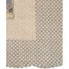 Clayre & Eef Q203.060 Colcha 180x250 cm con Funda Cojín 50x70 cm Vintage