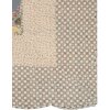 Clayre & Eef Q203.061 Colcha 230x250 cm 2 Fundas de almohada 50x70 cm