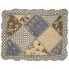 Clayre & Eef Q203.061 Colcha 230x250 cm 2 Fundas de almohada 50x70 cm