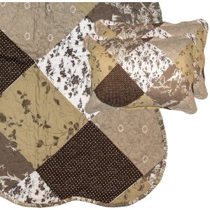 Clayre & Eef Q205.060 Colcha 180x250 cm 1x Funda de...