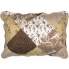 Clayre & Eef Q205.060 Colcha 180x250 cm 1x Funda de almohada 50x70 cm Marrón