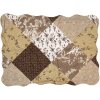 Clayre & Eef Q205.061 Colcha patchwork 230x250 cm 2 fundas de almohada 50x70 cm