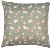 Clayre & Eef Q206.030 Funda de cojín patchwork motivo floral 50x50 cm