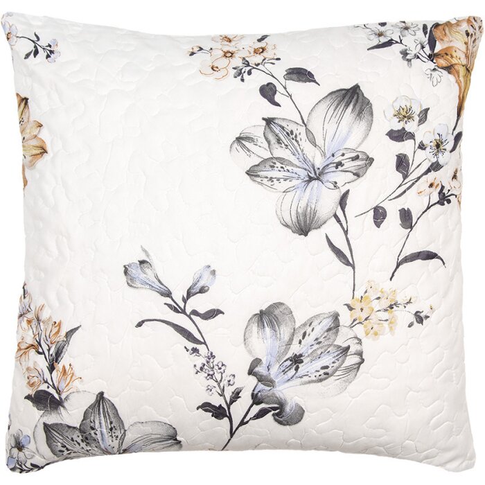 Clayre & Eef Q207.030 Funda de cojín motivo floral 50x50 cm