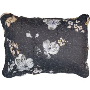 Clayre & Eef Q208.060 Colcha 180x250 cm 1 Funda de almohada 50x70 cm Negro