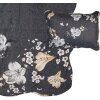 Clayre & Eef Q208.060 Colcha 180x250 cm 1 Funda de almohada 50x70 cm Negro