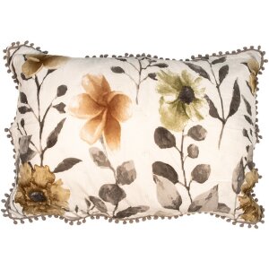 Clayre & Eef Q210.061 Colcha 220x240 cm 2 Fundas de almohada 50x70 cm Floral