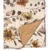 Clayre & Eef Q210.061 Colcha 220x240 cm 2 Fundas de almohada 50x70 cm Floral