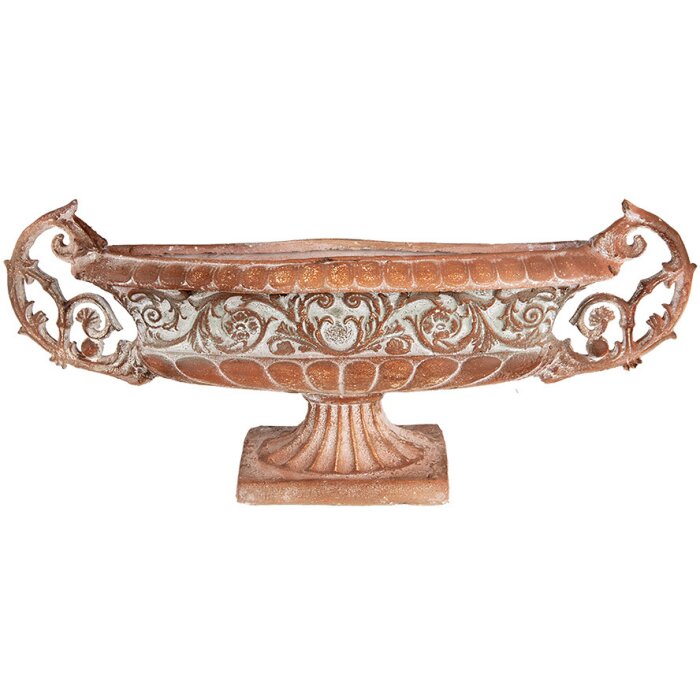 Clayre & Eef 5MG0049 Decoración maceta aspecto antiguo 81x19x36 cm