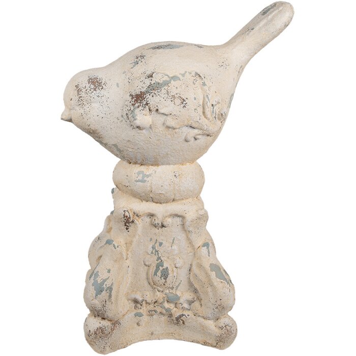 Clayre & Eef 6MG0058 Pájaro Decorativo Shabby Chic 33x21x47 cm