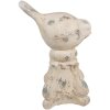 Clayre & Eef 6MG0058 Pájaro Decorativo Shabby Chic 33x21x47 cm