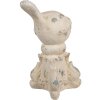Clayre & Eef 6MG0058 Pájaro Decorativo Shabby Chic 33x21x47 cm