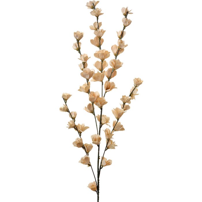 Clayre & Eef 5PL0115W Rama decorativa con flores Beige 102 cm