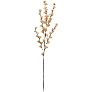 Clayre & Eef 5PL0115W Rama decorativa con flores Beige 102 cm
