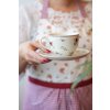 FRANCINE Taza de café con platillo