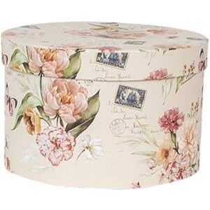 Clayre & Eef 66005 Set Caja Sombreros 3 Piezas...