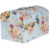 Clayre & Eef 66008 Estuche Decoración Set de 3 Flores Mariposas Azules