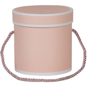 Clayre & Eef 66009P Caja de regalo rosa redonda...