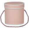 Clayre & Eef 66009P Caja de regalo rosa redonda Ø 12x12 cm Caja de cartón