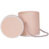 Clayre & Eef 66009P Caja de regalo rosa redonda Ø 12x12 cm Caja de cartón
