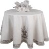 Clayre & Eef GTW44 Guante de horno motivo ciervo beige-marrón 18x30 cm